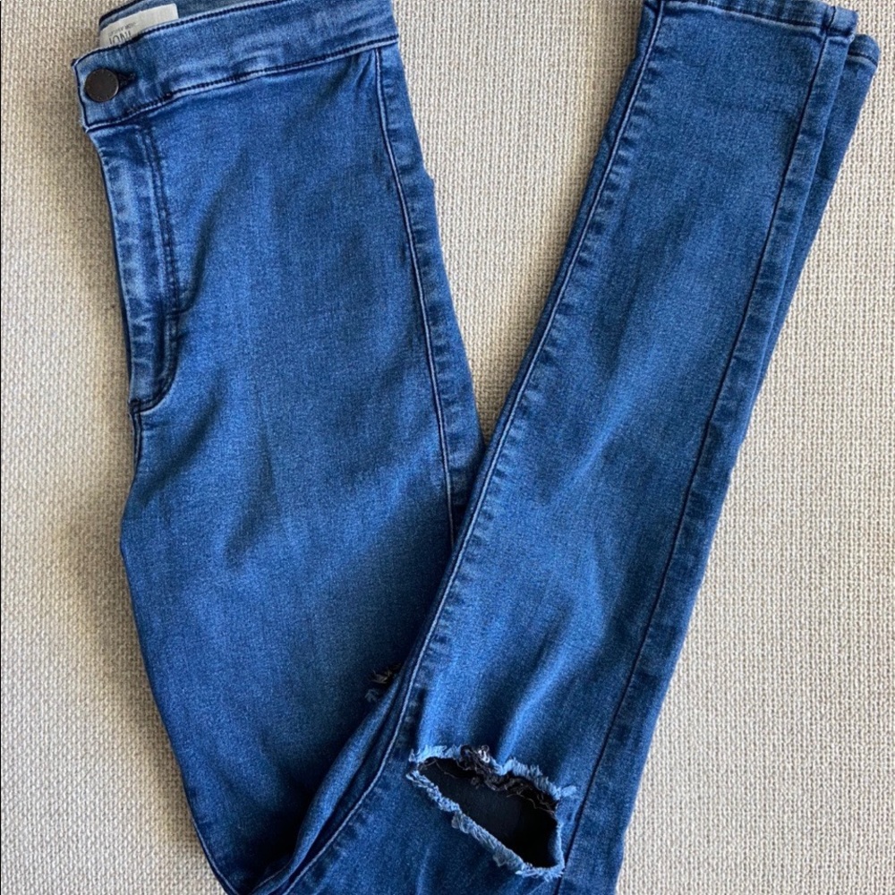 Topshop High-waisted JONI jeans